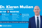 Kieran's priorities